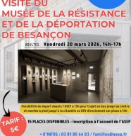 Sortie S�niors au Mus�e de la R�sistance et de la D�portation