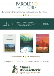 Paroles d'auteur - Rencontre Litt�raire