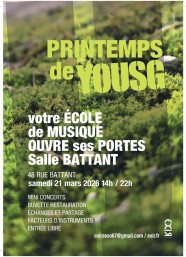 Portes Ouvertes de l'�cole de Musique Yousg