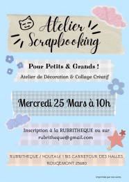 Atelier scrapbooking