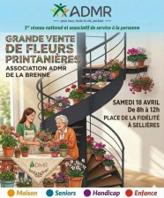 Grande vente de fleurs printani�res