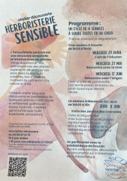 Ateliers d�couverte - Herboristerie sensible