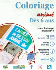 Coloriage anim� d�s 6 ans