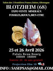 Salon des Min�raux, fossiles, bijoux, bien-�tre