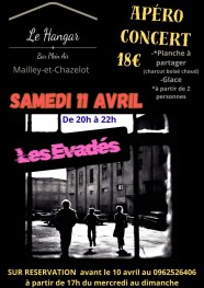Ap�ro-Concert avec Les Evad�s