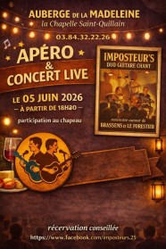 Ap�ro-Concert avec Le duo Imposteur's