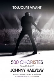 500 choristes chantent avec Johnny Hallyday 