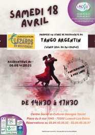 Stage de d�couverte du Tango Argentin