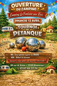 Tournoi de p�tanque