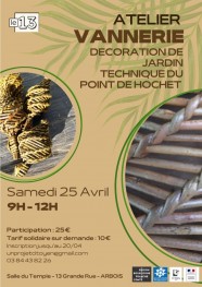 Vannerie : d�coration de jardin