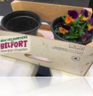 Fabrication d'un support pour plantes d'int�rieur