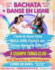 Bachata Duo et Solo + Danse en ligne