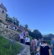 Visites comment�es du village