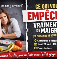 Conf�rence : perte de poids avec l'hypnose