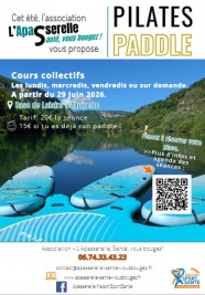 Pilates sur paddle