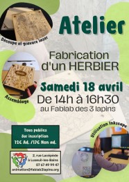 Fabrication d'un herbier