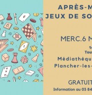 Apr�s-midi Jeux de soci�t�
