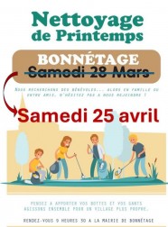 Nettoyage de printemps