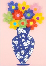 P'TITES MAINS : Tableau fleuri
