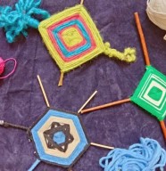 Atelier : Fabrication d'ojo de dios
