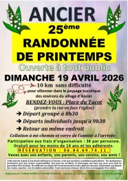 25�me Randonn�e de printemps
