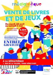 VENTE DE LIVRES ET DE JEUX