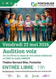 Audition - voix
