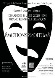 Gala de la Maison de quartier Rosemont Saint-Ferjeux