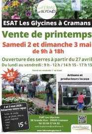 Vente horticole de printemps