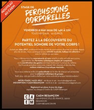 STAGE DE PERCUSSIONS CORPORELLES