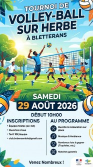 Volley : Tournoi sur herbe