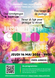 Rassemblement COLOR VIBES : aimer et agir pour le Vivant !