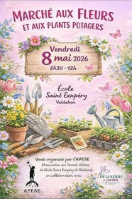 March� aux fleurs et aux plants potagers