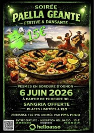 Paella geante et soir�e dansante