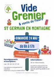 Vide grenier et vente de fleurs