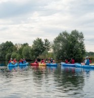 Descente comment�e en cano� kayak