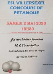 Concours de p�tanque