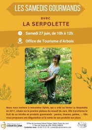 Les Samedis Gourmands avec la Serpolette