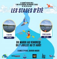 Stage de kayak, cano� et stand-up paddle