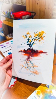 Atelier d'aquarelle
