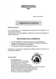 Comm�moration du 8 mai 1945