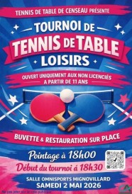 Tournoi de tennis de table