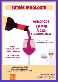 Soir�e oenologie