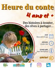 Heure du conte des 4 ans et +