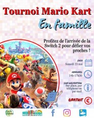 Tournoi Mario Kart sur Switch 2