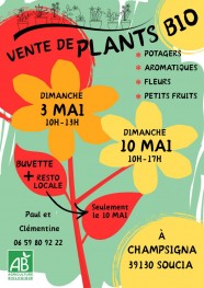 Vente de plants bio