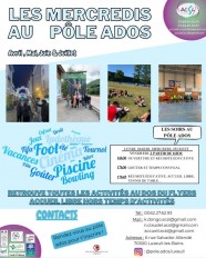 Les mercredis au p�le Ados