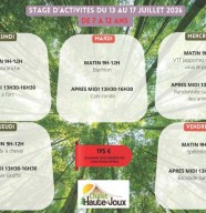 Stage d'activit�s