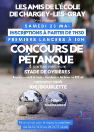 Concours de p�tanque