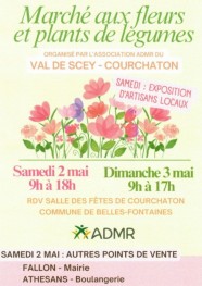 March� aux fleurs et plants de l�gumes